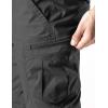 imageCQR Mens Convertible Cargo Tactical Pants Water Resistant Outdoor Hiking Pants Zip Off Lightweight Stretch Work PantsLightweight Zipoff Charcoal