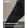 imageCQR Mens Convertible Cargo Tactical Pants Water Resistant Outdoor Hiking Pants Zip Off Lightweight Stretch Work PantsRocky Black