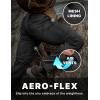 imageCQR Mens Convertible Cargo Tactical Pants Water Resistant Outdoor Hiking Pants Zip Off Lightweight Stretch Work PantsRocky Black