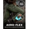 imageCQR Mens Convertible Cargo Tactical Pants Water Resistant Outdoor Hiking Pants Zip Off Lightweight Stretch Work PantsRocky Fuscous Green