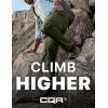 imageCQR Mens Convertible Cargo Tactical Pants Water Resistant Outdoor Hiking Pants Zip Off Lightweight Stretch Work PantsRocky Fuscous Green