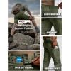 imageCQR Mens Convertible Cargo Tactical Pants Water Resistant Outdoor Hiking Pants Zip Off Lightweight Stretch Work PantsRocky Fuscous Green