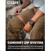 imageCQR Mens Convertible Cargo Tactical Pants Water Resistant Outdoor Hiking Pants Zip Off Lightweight Stretch Work PantsRocky Hazelnut