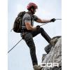 imageCQR Mens Convertible Cargo Tactical Pants Water Resistant Outdoor Hiking Pants Zip Off Lightweight Stretch Work PantsRunyon Cargo WBelt Black