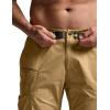 imageCQR Mens Convertible Cargo Tactical Pants Water Resistant Outdoor Hiking Pants Zip Off Lightweight Stretch Work PantsRunyon Cargo WBelt Cougar