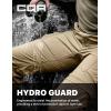 imageCQR Mens Convertible Cargo Tactical Pants Water Resistant Outdoor Hiking Pants Zip Off Lightweight Stretch Work PantsRunyon Cargo WBelt Dune Khaki