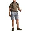 imageCQR Mens Convertible Cargo Tactical Pants Water Resistant Outdoor Hiking Pants Zip Off Lightweight Stretch Work PantsRunyon Cargo WBelt Stone