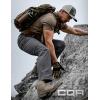 imageCQR Mens Convertible Cargo Tactical Pants Water Resistant Outdoor Hiking Pants Zip Off Lightweight Stretch Work PantsRunyon Charcoal
