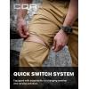 imageCQR Mens Convertible Cargo Tactical Pants Water Resistant Outdoor Hiking Pants Zip Off Lightweight Stretch Work PantsRunyon Cougar