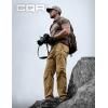 imageCQR Mens Convertible Cargo Tactical Pants Water Resistant Outdoor Hiking Pants Zip Off Lightweight Stretch Work PantsRunyon Cougar