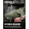 imageCQR Mens Convertible Cargo Tactical Pants Water Resistant Outdoor Hiking Pants Zip Off Lightweight Stretch Work PantsRunyon Green Kelp
