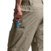 imageCQR Mens Convertible Cargo Tactical Pants Water Resistant Outdoor Hiking Pants Zip Off Lightweight Stretch Work PantsRunyon Sandstorm