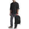imageCQR Mens Flannel Button Down Shirts Soft Cotton Plaid Long Sleeve Tactical Work Shirt Warm Outdoor Essential with PocketStealth Black