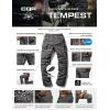 imageCQR Mens Flex Stretch Tactical Pants Water Resistant Ripstop Cargo Pants Lightweight EDC Outdoor Work Hiking PantsIntense Charcoal