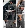 imageCQR Mens Flex Stretch Tactical Pants Water Resistant Ripstop Cargo Pants Lightweight EDC Outdoor Work Hiking PantsIntense Charcoal