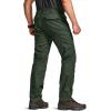 imageCQR Mens Flex Stretch Tactical Pants Water Resistant Ripstop Cargo Pants Lightweight EDC Outdoor Work Hiking PantsIntense Green Kelp