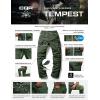 imageCQR Mens Flex Stretch Tactical Pants Water Resistant Ripstop Cargo Pants Lightweight EDC Outdoor Work Hiking PantsIntense Green Kelp