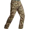 imageCQR Mens Flex Stretch Tactical Pants Water Resistant Ripstop Cargo Pants Lightweight EDC Outdoor Work Hiking PantsIntense Utility Camo