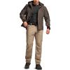 imageCQR Mens Flex Stretch Tactical Pants Water Resistant Ripstop Cargo Pants Lightweight EDC Outdoor Work Hiking PantsSneak Alamo Khaki
