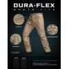 imageCQR Mens Flex Stretch Tactical Pants Water Resistant Ripstop Cargo Pants Lightweight EDC Outdoor Work Hiking PantsSneak Alamo Khaki