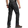 imageCQR Mens Flex Stretch Tactical Pants Water Resistant Ripstop Cargo Pants Lightweight EDC Outdoor Work Hiking PantsSneak Black