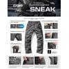 imageCQR Mens Flex Stretch Tactical Pants Water Resistant Ripstop Cargo Pants Lightweight EDC Outdoor Work Hiking PantsSneak Charcoal