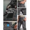 imageCQR Mens Flex Stretch Tactical Pants Water Resistant Ripstop Cargo Pants Lightweight EDC Outdoor Work Hiking PantsSneak Charcoal