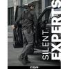 imageCQR Mens Flex Stretch Tactical Pants Water Resistant Ripstop Cargo Pants Lightweight EDC Outdoor Work Hiking PantsSneak Charcoal