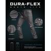 imageCQR Mens Flex Stretch Tactical Pants Water Resistant Ripstop Cargo Pants Lightweight EDC Outdoor Work Hiking PantsSneak Charcoal