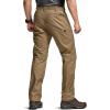 imageCQR Mens Flex Stretch Tactical Pants Water Resistant Ripstop Cargo Pants Lightweight EDC Outdoor Work Hiking PantsSneak Cougar