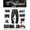 imageCQR Mens Flex Stretch Tactical Pants Water Resistant Ripstop Cargo Pants Lightweight EDC Outdoor Work Hiking PantsTacstretch Cargo Zip Black