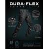 imageCQR Mens Flex Stretch Tactical Pants Water Resistant Ripstop Cargo Pants Lightweight EDC Outdoor Work Hiking PantsTacstretch Cargo Zip Black