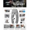 imageCQR Mens Flex Stretch Tactical Pants Water Resistant Ripstop Cargo Pants Lightweight EDC Outdoor Work Hiking PantsTacstretch Cargo Zip Stone