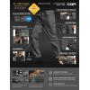 imageCQR Mens Flex Stretch Tactical Pants Water Resistant Ripstop Cargo Pants Lightweight EDC Outdoor Work Hiking PantsTacstretch Charcoal