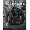 imageCQR Mens Lightweight Insulated Jacket Windproof Packable Water Resistant Warm Active Coat for Hiking Work Outdoor TacticalFrame Black