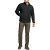 imageCQR Mens Lightweight Insulated Jacket Windproof Packable Water Resistant Warm Active Coat for Hiking Work Outdoor TacticalFrame Black