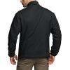 imageCQR Mens Lightweight Insulated Jacket Windproof Packable Water Resistant Warm Active Coat for Hiking Work Outdoor TacticalFrame Black
