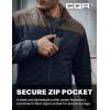 imageCQR Mens Lightweight Insulated Jacket Windproof Packable Water Resistant Warm Active Coat for Hiking Work Outdoor TacticalFrame Tundra  Navy