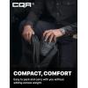imageCQR Mens Lightweight Insulated Jacket Windproof Packable Water Resistant Warm Active Coat for Hiking Work Outdoor TacticalLayer Black  Shadow Grey