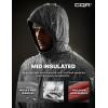imageCQR Mens Lightweight Insulated Jacket Windproof Packable Water Resistant Warm Active Coat for Hiking Work Outdoor TacticalLightweight Charcoal