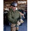 imageCQR Mens Lightweight Insulated Jacket Windproof Packable Water Resistant Warm Active Coat for Hiking Work Outdoor TacticalLightweight Olive
