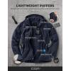 imageCQR Mens Lightweight Insulated Jacket Windproof Packable Water Resistant Warm Active Coat for Hiking Work Outdoor TacticalLightweight Operator Navy