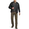 imageCQR Mens Lightweight Insulated Jacket Windproof Packable Water Resistant Warm Active Coat for Hiking Work Outdoor TacticalVeil Black