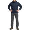imageCQR Mens Lightweight Insulated Jacket Windproof Packable Water Resistant Warm Active Coat for Hiking Work Outdoor TacticalVeil Navy