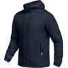 imageCQR Mens Lightweight Insulated Jacket Windproof Packable Water Resistant Warm Active Coat for Hiking Work Outdoor TacticalVeil Navy