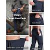 imageCQR Mens Lightweight Vent Hiking Pants WaterResistant ampamp Breathable Sports Outdoor Athletic Pants with Elastic WaistAscend Bolt Polar Navy