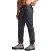 imageCQR Mens Lightweight Vent Hiking Pants WaterResistant ampamp Breathable Sports Outdoor Athletic Pants with Elastic WaistAscend Crux Carbon Grey