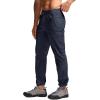 imageCQR Mens Lightweight Vent Hiking Pants WaterResistant ampamp Breathable Sports Outdoor Athletic Pants with Elastic WaistAscend Crux Polar Navy