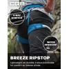 imageCQR Mens Lightweight Vent Hiking Pants WaterResistant ampamp Breathable Sports Outdoor Athletic Pants with Elastic WaistAscend Peak Black