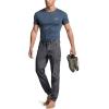 imageCQR Mens Lightweight Vent Hiking Pants WaterResistant ampamp Breathable Sports Outdoor Athletic Pants with Elastic WaistAscend Peak Carbon Grey